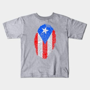 Puerto Rican stamp Kids T-Shirt